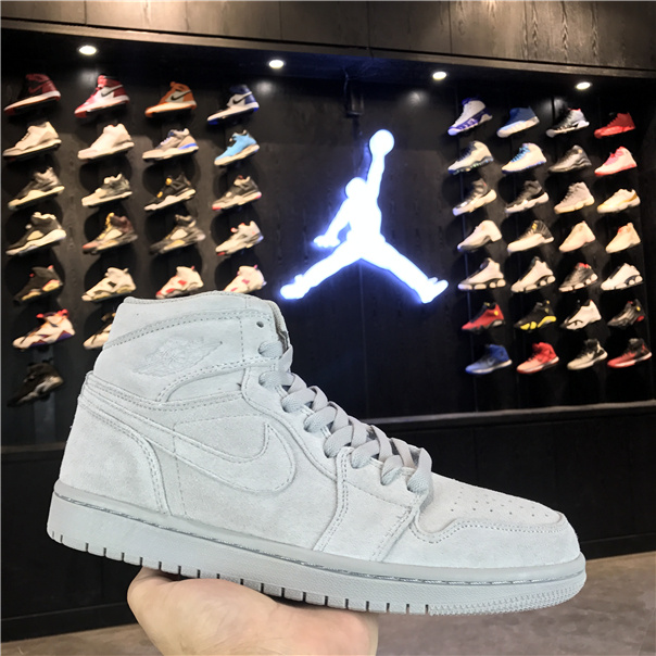 Air Jordan 1 Retro High Grey Suede 332550 031